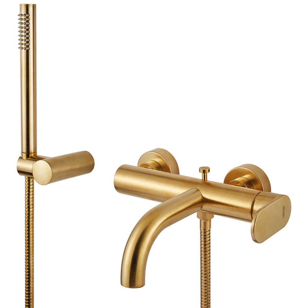 ΜΠΑΤ.ΛΟΥΤΡΟΥ SLIM VICARIO BRUSHED GOLD