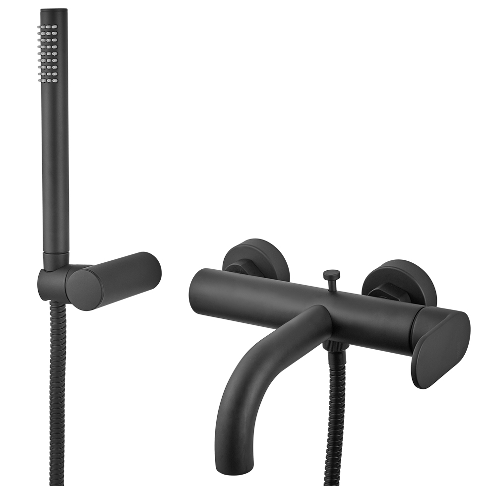 ΜΠΑΤ.ΛΟΥΤΡΟΥ SLIM VICARIO BLACK MATT