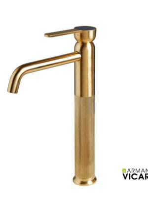 ΜΠΑΤ.ΝΙΠΤ. ΥΨΗΛΗ ΜΕ ΒΑΛΒ.CLIC-CLAC LUMIERE VICARIO BRUSHED GOLD