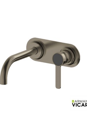 ΜΠΑΤ.ΝΙΠΤ. ΤΟΙΧΟΥ LUMIERE VICARIO BLACK BRUSHED