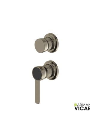 ΜΙΚΤ.ΕΝΤΟΙΧ.ΜΕ ΕΚΤΡ.3 ΕΞΟΔ.LUMIERE VICARIO BLACK BRUSHED