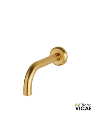 ΣΤΟΜΙΟ ΕΠΙΤΟΙΧΟ 22cm LUMIERE VICARIO BRUSHED GOLD