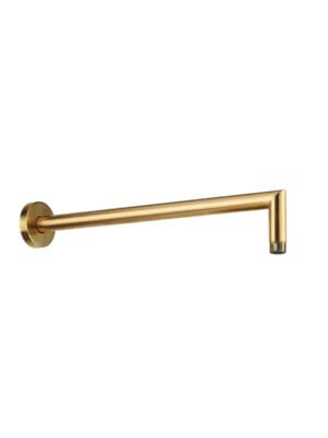 ΒΡΑΧΙΟΝΑΣ ΤΟΙΧΟΥ ΣΤΡΟΓΓΥΛΟΣ 35cm VICARIO BRUSHED GOLD