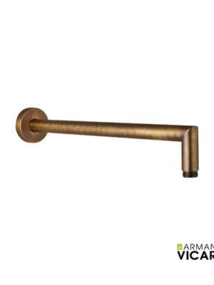ΒΡΑΧΙΟΝΑΣ ΤΟΙΧΟΥ ΣΤΡΟΓΓΥΛΟΣ 35cm VICARIO ANTIQUE BRASS