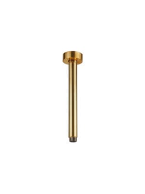 ΒΡΑΧΙΟΝΑΣ ΟΡΟΦΗΣ ΣΤΡΟΓΓΥΛΟΣ 20cm VICARIO BRUSHED GOLD