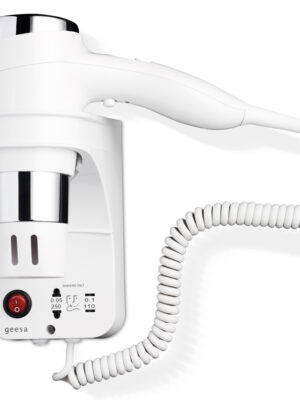 ΣΕΣΟΥΑΡ 3 ΤΑΧΥΤ. 1600W ΜΕ ΠΡΙΖΑ ΞΥΡ.ΜΗΧ. GEESA CHROME/WHITE