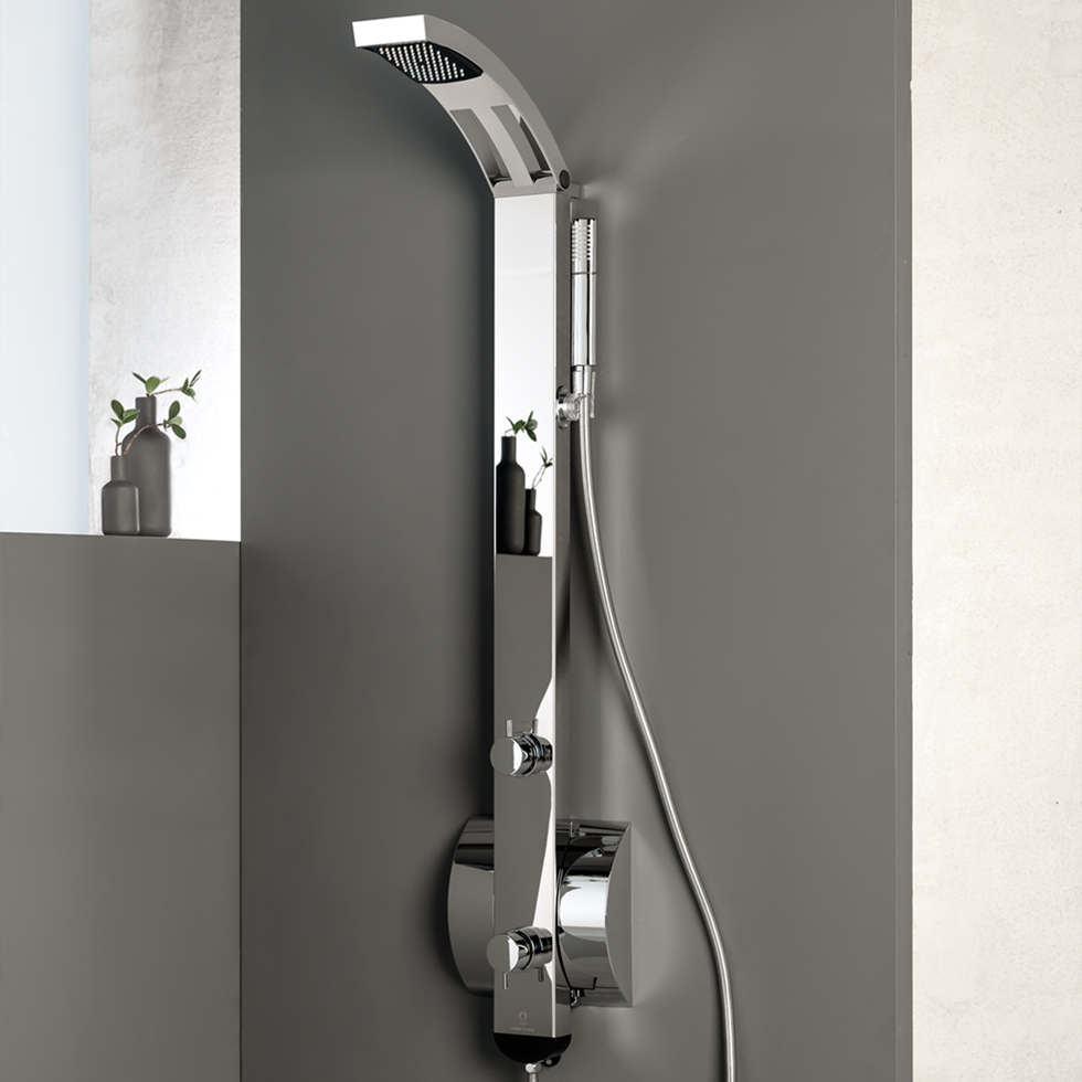 ΣΤΗΛΗ ΝΤΟΥΖ IDEA ΜΕ ΜΙΚΤΗ INOX MATT