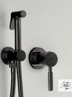 ΜΙΚΤΗΣ 1 ΕΞΟΔΟΥ FLUSH-MIX TECH LA TORRE BLACK BRUSHED