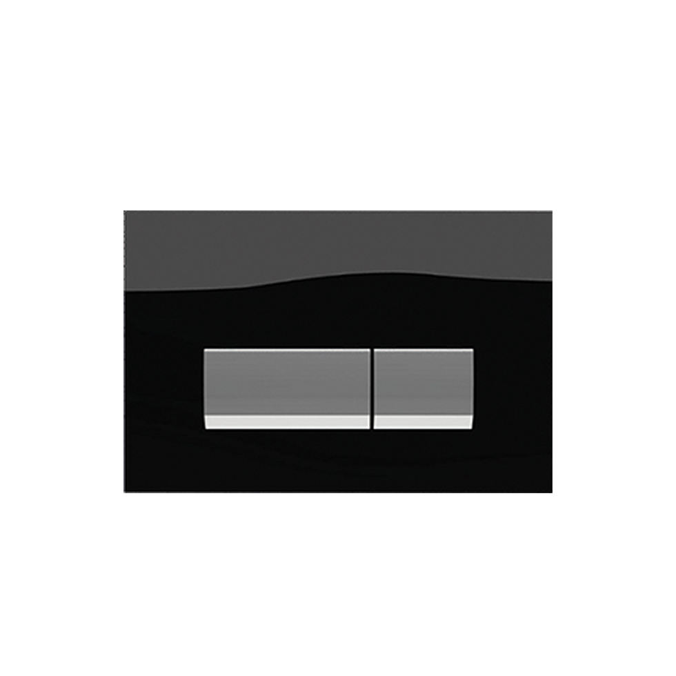 ΠΛΑΚΕΤΑ ΧΕΙΡΙΣΜΟΥ 8050439038 VIVENTE WISA BLACK GLASS