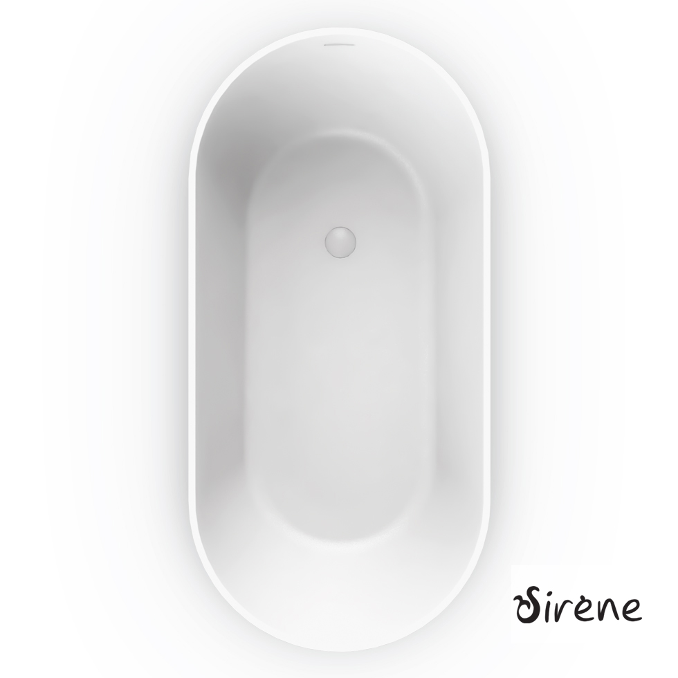 CUSCO ΜΠΑΝΙΕΡΑ FREESTD 155x75 SIRENE WHITE MATT