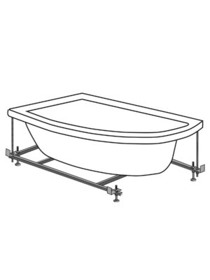 ΠΛΑΙΣΙΟ ΟΛΙΚΗΣ ΣΤΗΡΙΞΗΣ 160x90 SIRENE