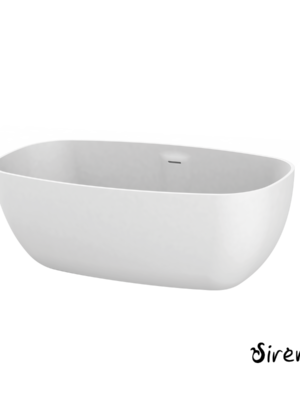 U2 ΜΠΑΝΙΕΡΑ FREESTD 165x85 SIRENE WHITE MATT