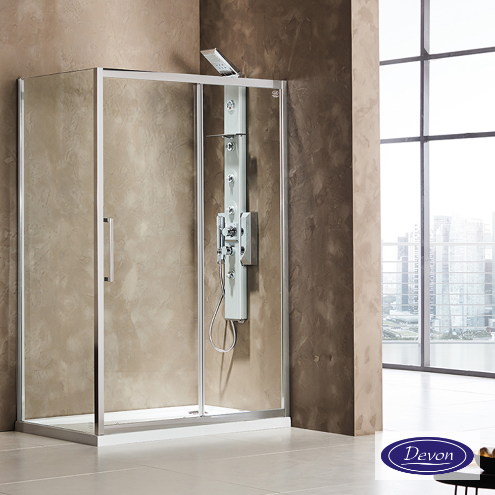 SLIDER PRIMUS-PLUS 137-141 H.195 DEVON CLEAN-GLASS