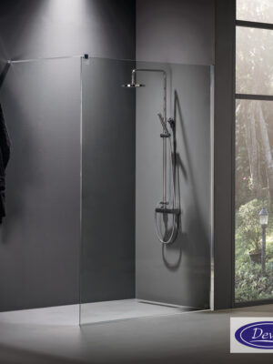 IWIS WALK-IN 47-49 H.200 DEVON CLEAN-GLASS CHROME