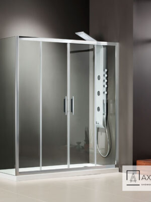 SLIDER 170  (167-171εκ) AXIS CLEAN-GLASS