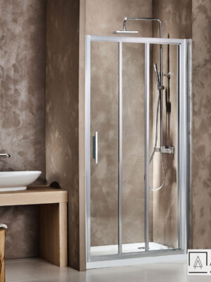 SLIDER-TRIPLE 90  (87-91εκ) AXIS CLEAN-GLASS