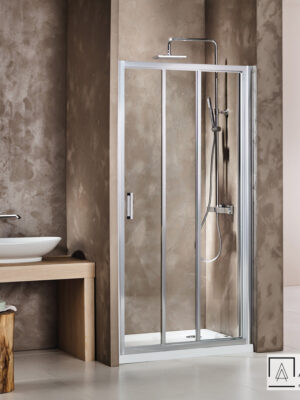 SLIDER-TRIPLE 130  (127-131εκ) AXIS CLEAN-GLASS