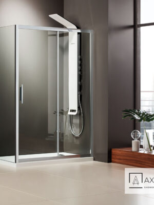 SLIDER 130  (127-131εκ) AXIS CLEAN-GLASS