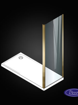 S.PANEL 80 (77-79) DEVON NOXX CLEAN PVD AISI304 GOLD BRUSHED