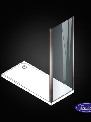 S.PANEL 80 (77-79) DEVON NOXX CLEAN PVD AISI304 BLACK BRUSHED