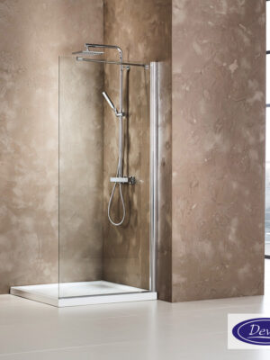 IWIS WALK-IN 77-79 H.185 CLEAN-GLASS CHROME