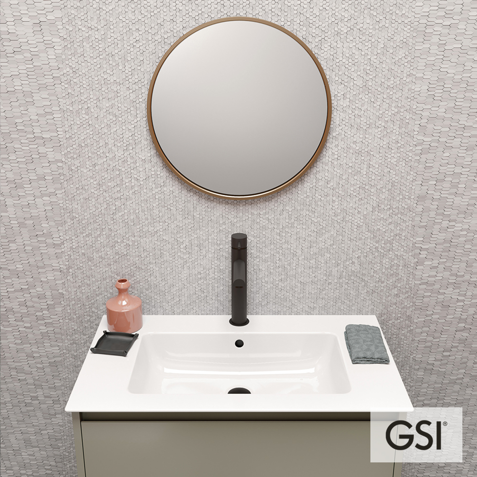 ΝΙΠΤΗΡΑΣ PURA 82x46 (1 οπή+2 προχ.) GSI WHITE