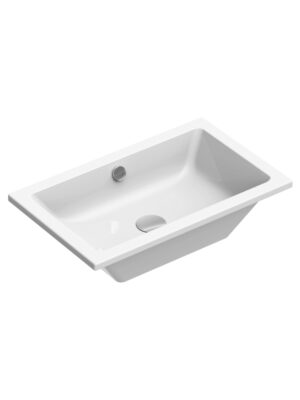 ΝΙΠΤΗΡΑΣ KUBE 60x37 ΥΠΟΕΝΘΕΤΟΣ (+FISSK) GSI WHITE