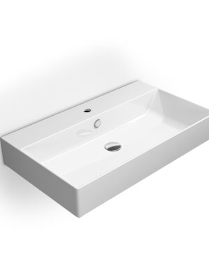 ΝΙΠΤΗΡΑΣ KUBE-X 80x47 (1 οπή+2 προχ.) GSI WHITE