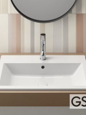 ΝΙΠΤΗΡΑΣ KUBE-X 58x40 (1 οπή) GSI WHITE