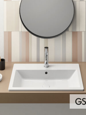 ΝΙΠΤΗΡΑΣ KUBE-X 70x46 (1 οπή) GSI WHITE