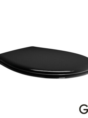 ΚΑΛΥΜΜΑ ΛΕΚΑΝΗΣ CLASSIC SOFT CLOSE GSI BLACK/CHR