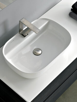 ΝΙΠΤΗΡΑΣ GLAM56/R 56x38 (1 οπή) SCARABEO WHITE