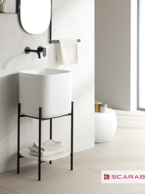 ΕΠΙΠΛΟ ΜΠΑΝ.LAILA 2701-NROP ΜΕ ΡΑΦΙ  2709-300 SCARABEO