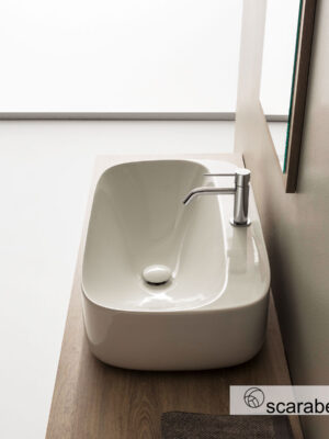 ΝΙΠΤΗΡΑΣ MOON 72x42 H.18 SCARABEO WHITE