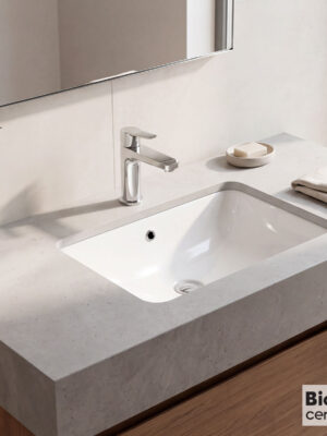 ΝΙΠΤΗΡΑΣ 56x38 ΥΠΟΕΝΘΕΤΟΣ BIANCO CERAMICA WHITE