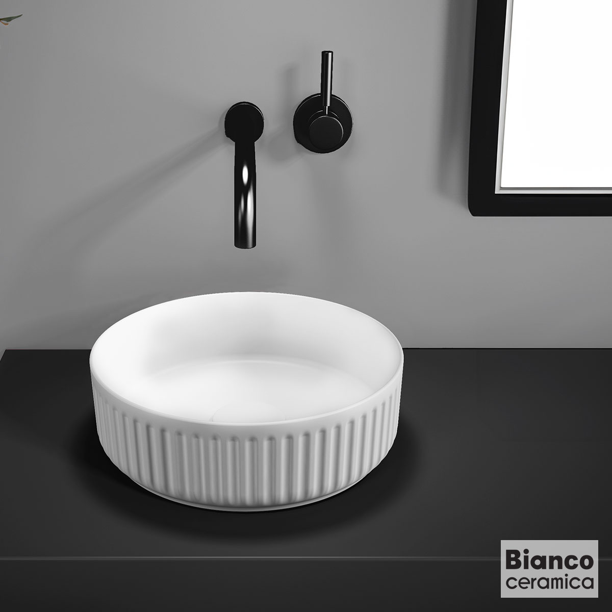 ΝΙΠΤΗΡΑΣ ETNA-S Φ36 BIANCO CERAMICA WHITE MATT
