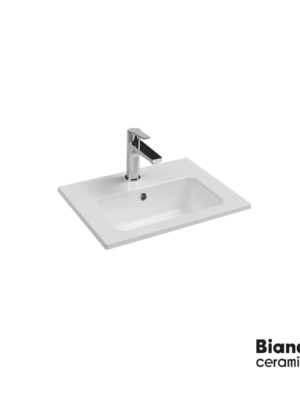 ΝΙΠΤΗΡΑΣ 50x36 (1 οπή) BIANCO CERAMICA WHITE