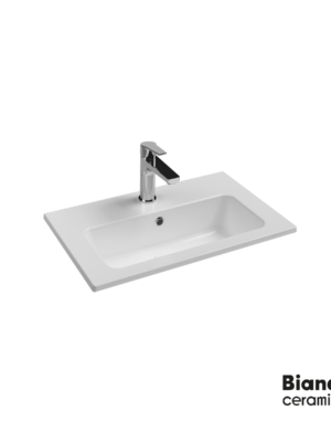 ΝΙΠΤΗΡΑΣ 60x36 (1 οπή) BIANCO CERAMICA WHITE