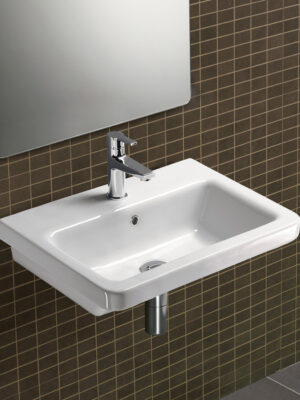 ΝΙΠΤΗΡΑΣ CITY 60x45 (1 οπή) BIANCO CERAMICA WHITE