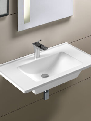 ΝΙΠΤΗΡΑΣ SLIM 80x46 (1 οπή) SEREL WHITE