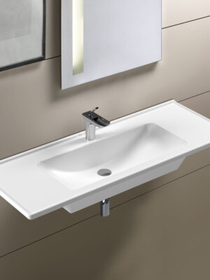 ΝΙΠΤΗΡΑΣ SLIM 100x46 (1 οπή) SEREL WHITE