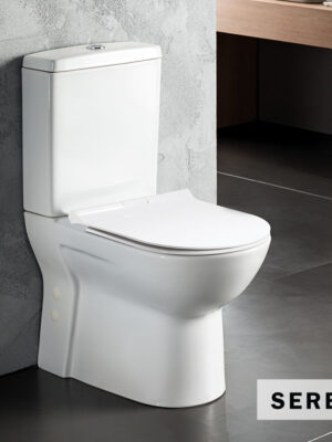 ΚΟΜΠΛΕ ΛΕΚ.VELA BTW ΧΠ Π/Μ+ΚΑΖ+ΜΗΧ+ΚΑΛ.9001SC SLIM SOFT-CLOSE WHITE