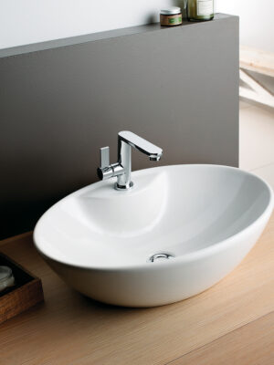 ΝΙΠΤΗΡΑΣ 55x41  (1 οπή) SEREL WHITE