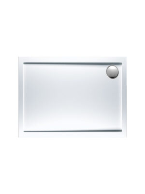 ΝΤΟΥΖ.ΠΑΡΑΛ/ΜΗ ΑΚΡΥΛΙΚΗ 100x80 EXTRA-FLAT Φ90 SIRENE WHITE