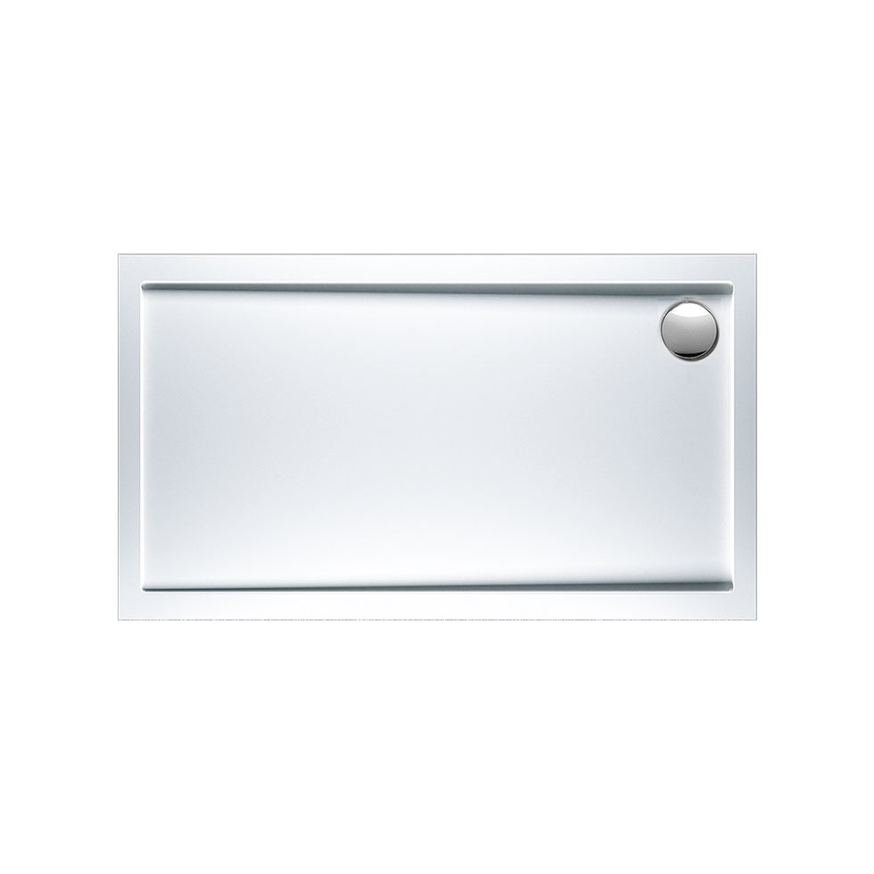 ΝΤΟΥΖ.ΠΑΡΑΛ/ΜΗ ΑΚΡΥΛΙΚΗ 140x80 EXTRA-FLAT Φ90 SIRENE WHITE