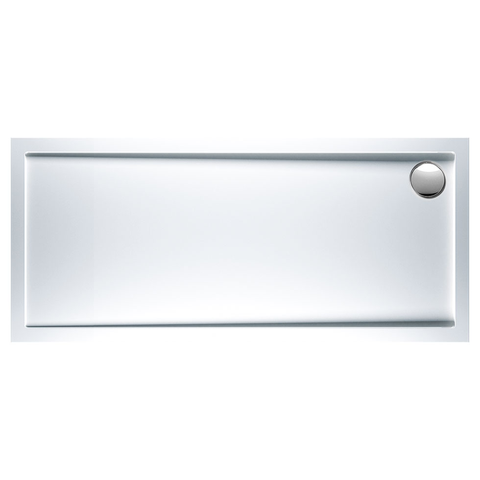 ΝΤΟΥΖ.ΠΑΡΑΛ/ΜΗ ΑΚΡΥΛΙΚΗ 160x80 EXTRA-FLAT Φ90 SIRENE WHITE