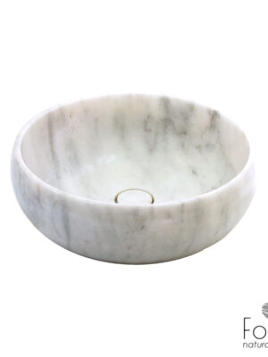 ΝΙΠΤΗΡΑΣ ΜΑΡΜΑΡΙΝΟΣ Φ42 H.14 FOSSIL CARRARA NUOVO