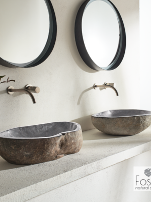 ΝΙΠΤ.ΠΕΤΡ.RIVERSTONE VERO Φ50-60 H.15 FOSSIL