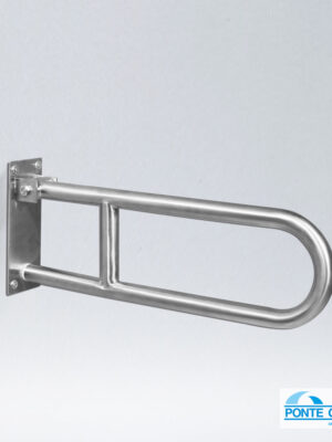 ΜΠΑΡΑ ΤΟΙΧΟΥ ΑΝΑΚΛΙΝΟΜΕΝΗ 80 CM AMEA INOX MAT